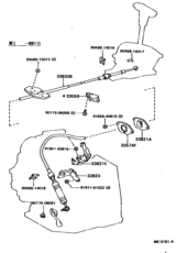 Shift Lever & Retainer