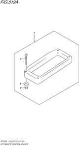 Opt:remote control spacer