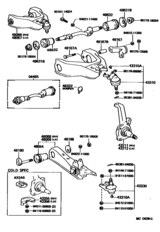 Front Axle Arm & Steering Knuckle