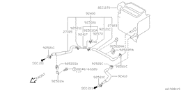 Heater piping