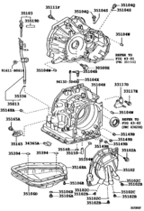 Transmission Case & Oil Pan (Atm)