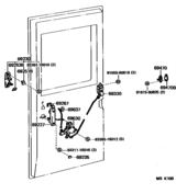 Rear Door Lock & Handle
