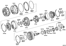 Planetary Gear, Reverse Piston & Counter Gear(Atm)