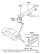 Rear garnish & moulding