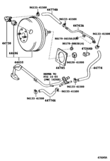 Brake Booster & Vacuum Tube