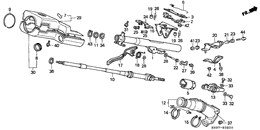 Steering column