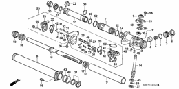 P.s. gear box components