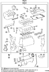 Engine Overhaul Gasket Kit