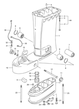 Driveshaft housing