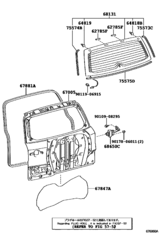 Back Door Panel & Glass