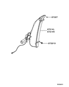 Front door window regulator