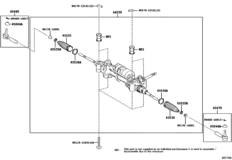 Front Steering Gear & Link