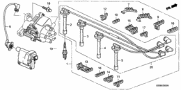 High tension cord/plug