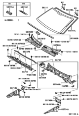 Cowl Panel & Windshield Glass