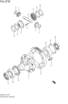 フロントデファレンシャルギヤ