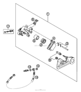 Brake Caliper Rear