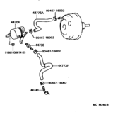 Brake Booster & Vacuum Tube