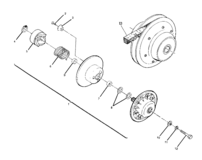 Driven clutch assembly
