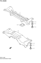 リヤサスペンションフレ - ム