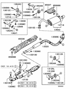 Exhaust pipe & muffler