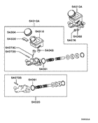 Brake master cylinder
