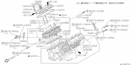 Cylinder head & rocker cover