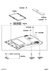 Roof Headlining & Silencer Pad