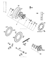 Rear Wheel Lc4-E Supermoto