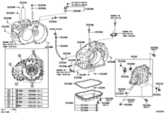 Transmission Case & Oil Pan (Atm)