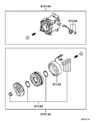 A/c condenser, piping