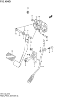 pedal / pedal bracket