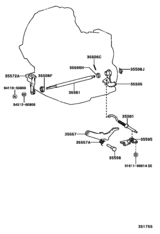 Throttle Link & Valve Lever (Atm)