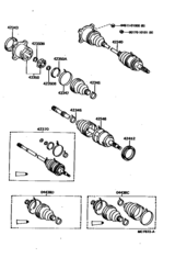 Rear Axle Shaft & Hub