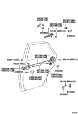 Rear Door Lock & Handle