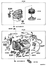Heating & Air Conditioning - Heater Unit & Blower