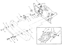 Right hand chain cover