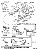 Wiring & attaching parts
