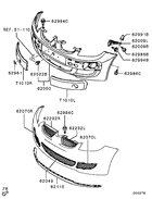 Front bumper & support