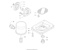 Oil Filter/pump Assembly (Engine Serial No. 0700Ad0010060 And Up)