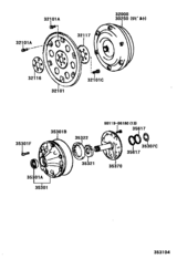 Torque Converter, Front Oil Pump & Chain (Atm)