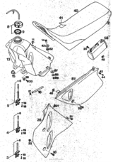 Tank, Seat, S. Cover