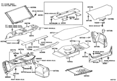 Package Tray Panel & Luggage Compartment Mat