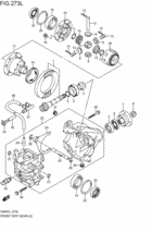 フロントデファレンシャルギヤ
