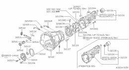 Transmission case & clutch release