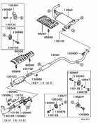 Exhaust pipe & muffler