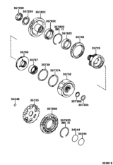 Planetary Gear, Reverse Piston & Counter Gear(Atm)