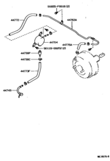 Brake Booster & Vacuum Tube