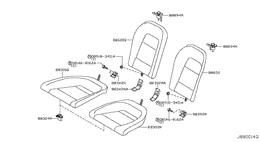 Rear seat