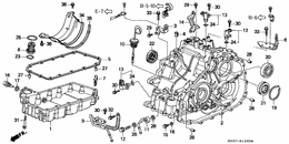 Transmission housing/ oil pan