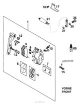 Brake Caliper Front